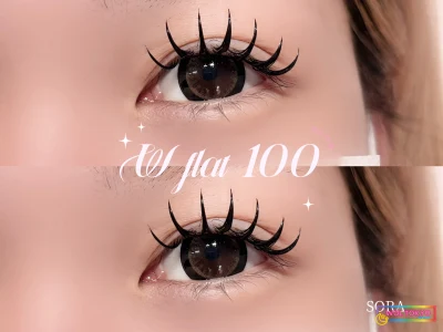 WOLTOKYO Ikebukuro | Eyelash extensions | Korean bundle double flat lash | IkebukuroEyelash extensions daburufurato100束 by sora