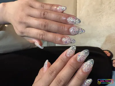 WOLTOKYO 池袋店 池袋ネイル ワンカラー・シンプル キラキラクリアネイル 担当momoka