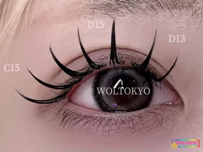 WOLTOKYO 渋谷店 渋谷マツエク 韓国束感ダブルフラットラッシュ ダブルフラット80束 担当yu-ki