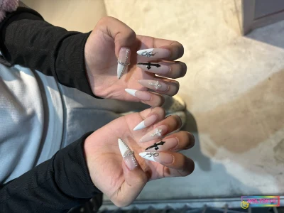 WOLTOKYO Shibuya | Nail | Y2K furenchikurosuNail by emiri WOLTOKYO Shibuya | Nail | Y2K furenchikurosuNail by emiri